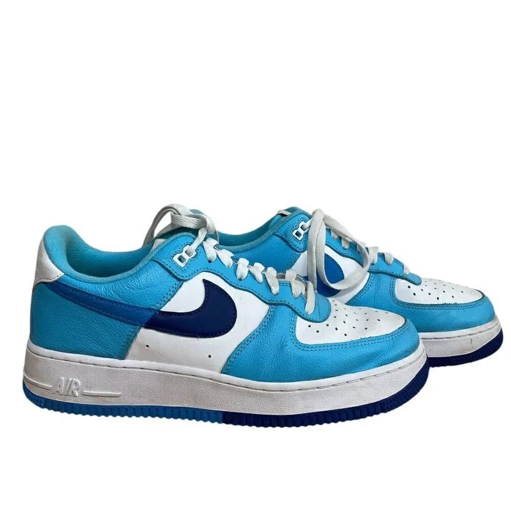 Nike Air Force 1 '07 LV8 'Light Photo Blue' Shoes DZ2522-100 Men's Sz 9